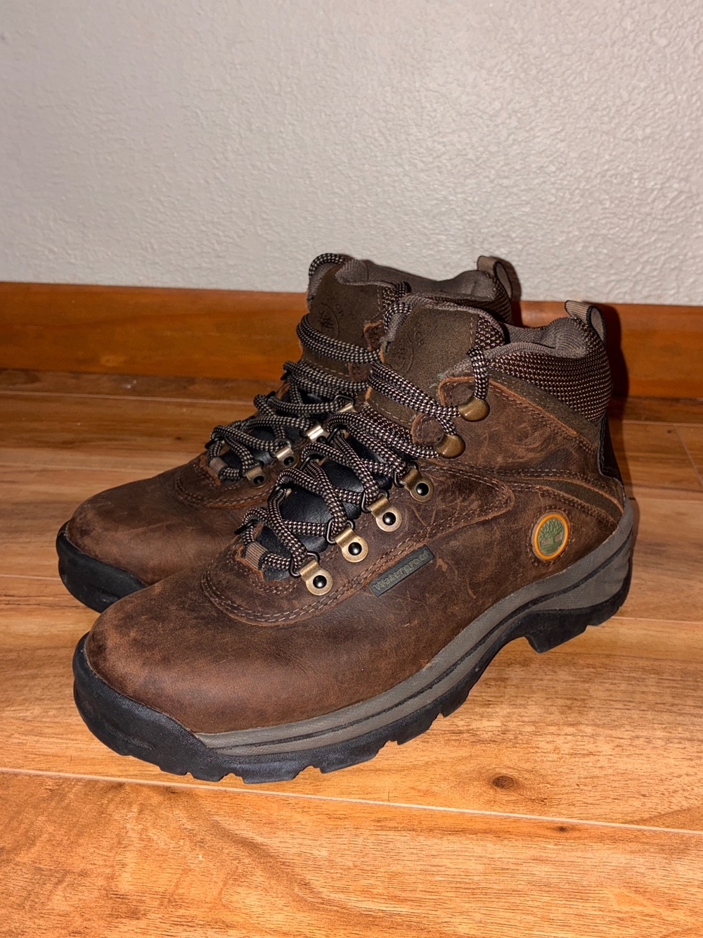 Timberland Women’s White Ledge Waterproof Hiking Boots – size 6